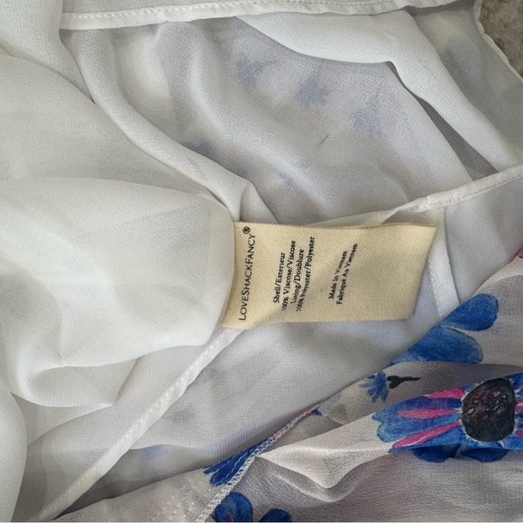 LoveShackFancy floral mini dress - Picture 4 of 5